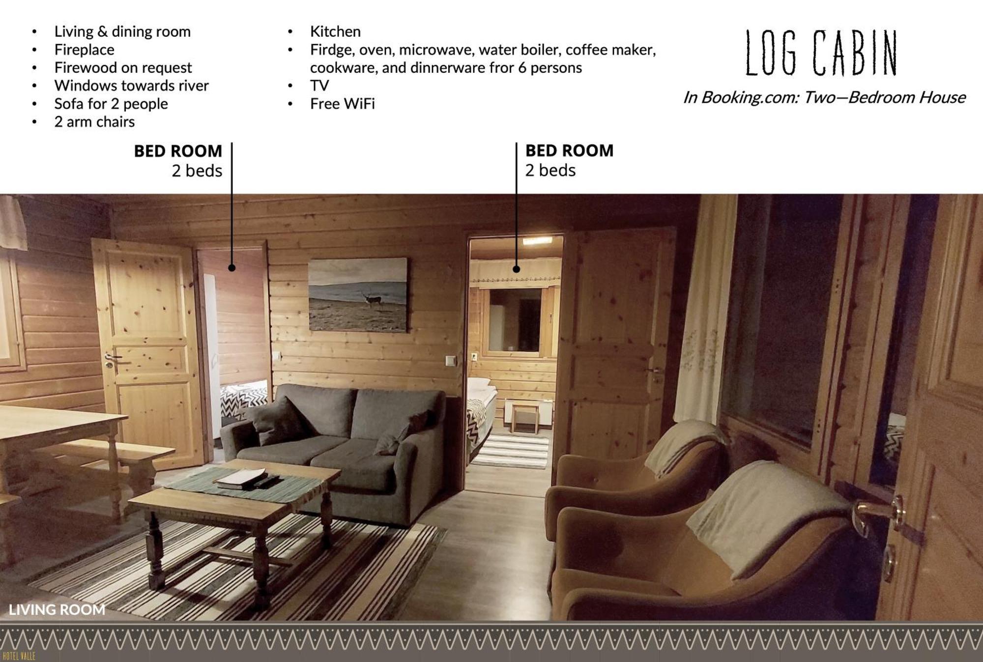 Hotel Valle Lapland Utsjoki Exterior foto